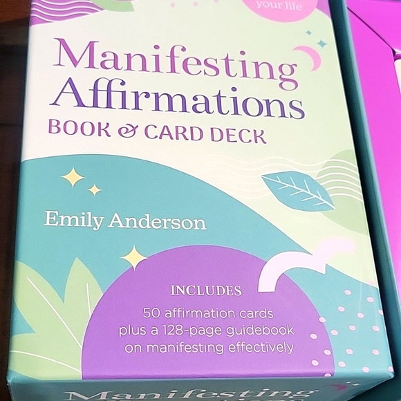 Manifesting affirmations book card set create positive change in your life Self - Picture 1 of 7